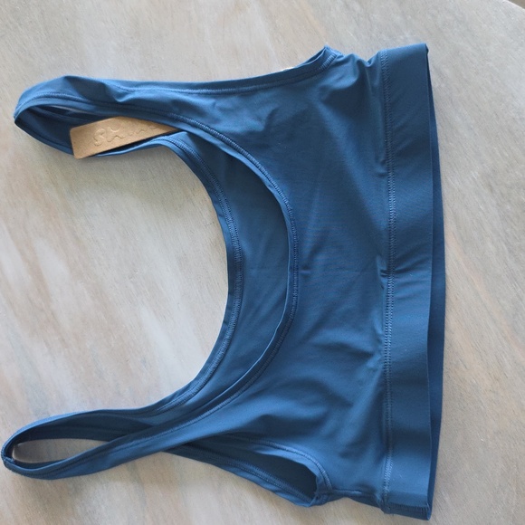 SKIMS JELLY SHEER SCOOP NECK BRALETTE/Ocean/ XXS - Picture 8 of 10